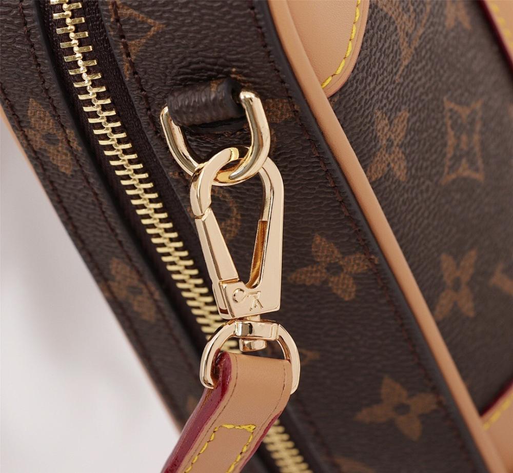 Stylish Monogram Leather Shoulder Bag – Special Edition