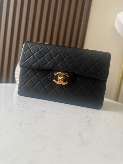Calfskin Top Handle Bag