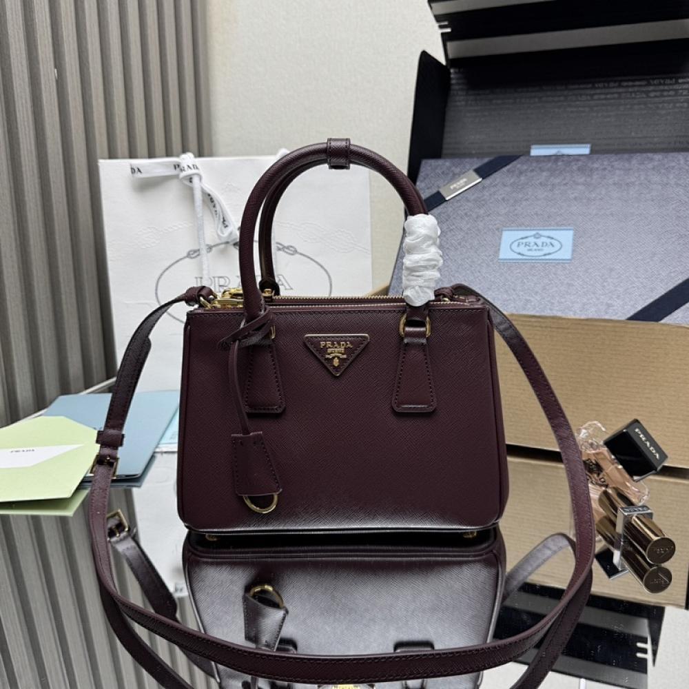 Classic Leather Top Handle Bag