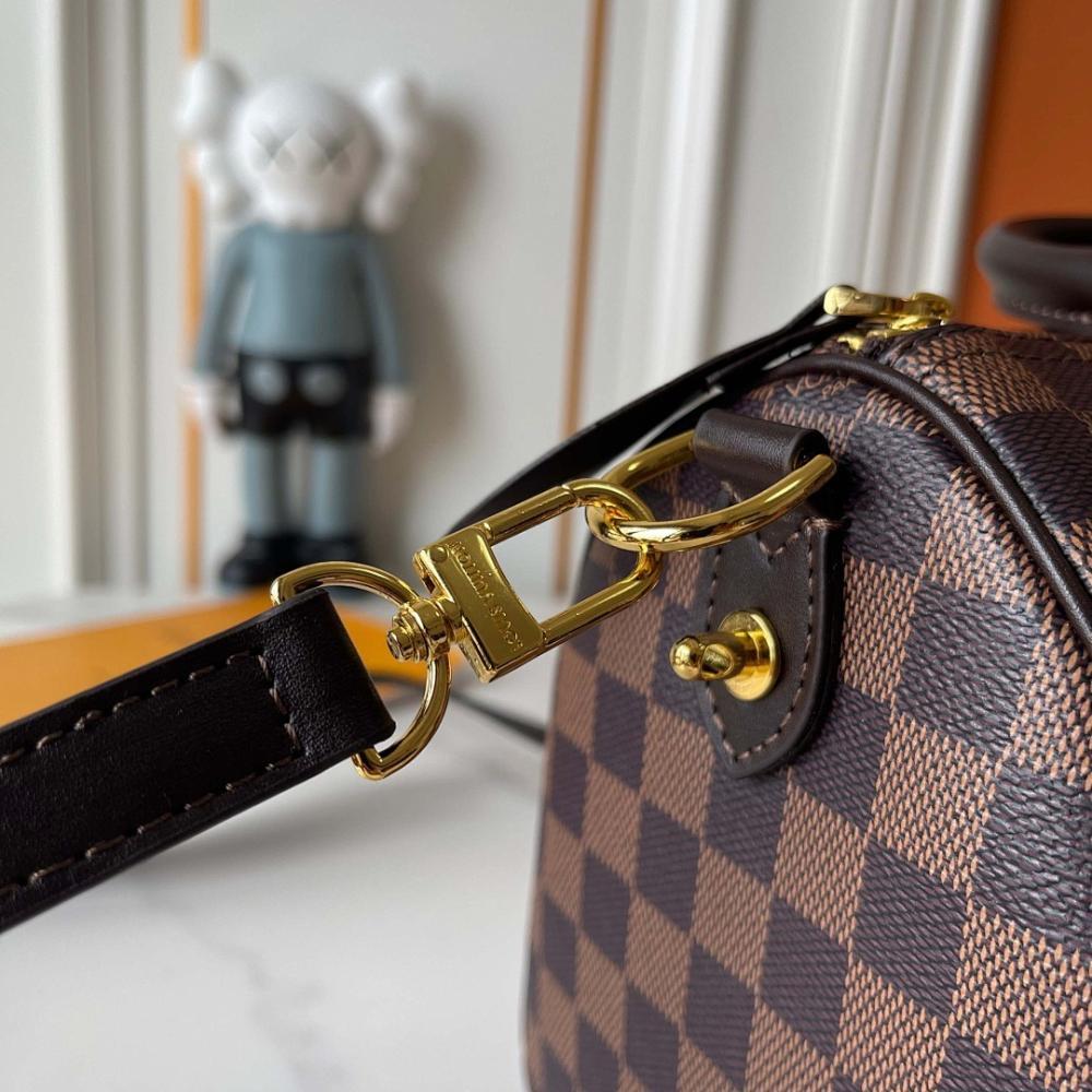 Speedy Bandouliere Monogram Calfskin Crossbody Bag