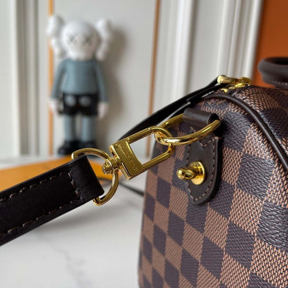 Speedy Bandouliere Monogram Calfskin Crossbody Bag