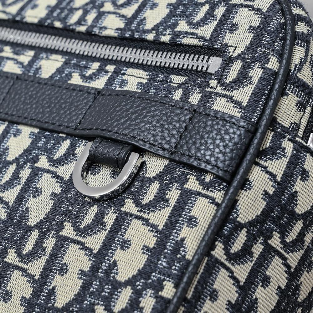 Stylish Black Printed Calfskin Shoulder Bag – Special Edition