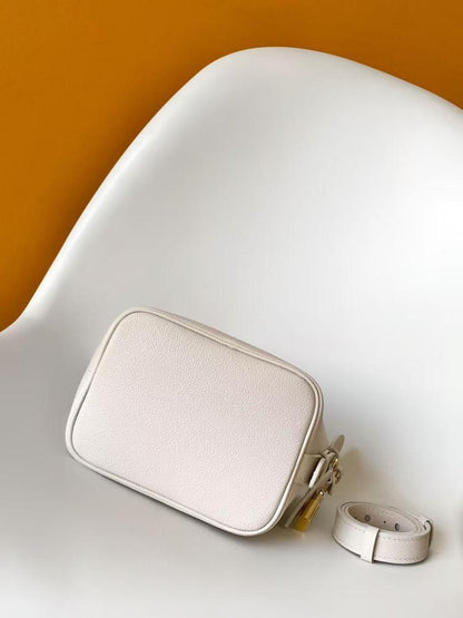 Leather Top Handle Bag