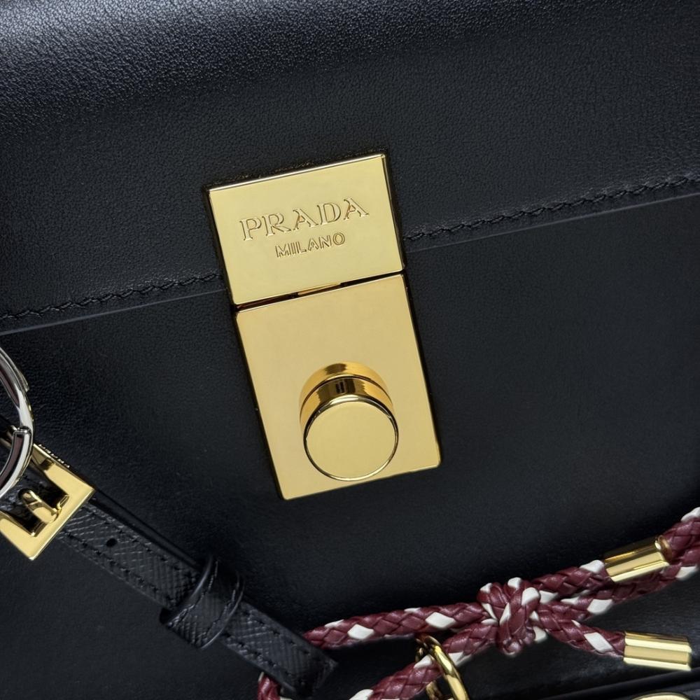 Leather Top Handle Bag