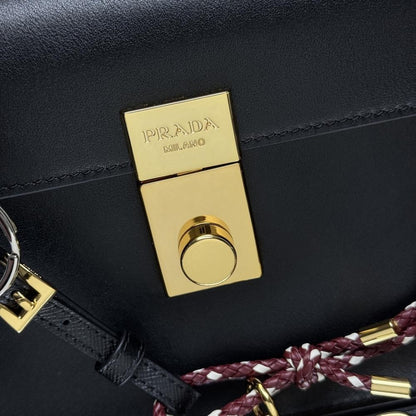 Leather Top Handle Bag