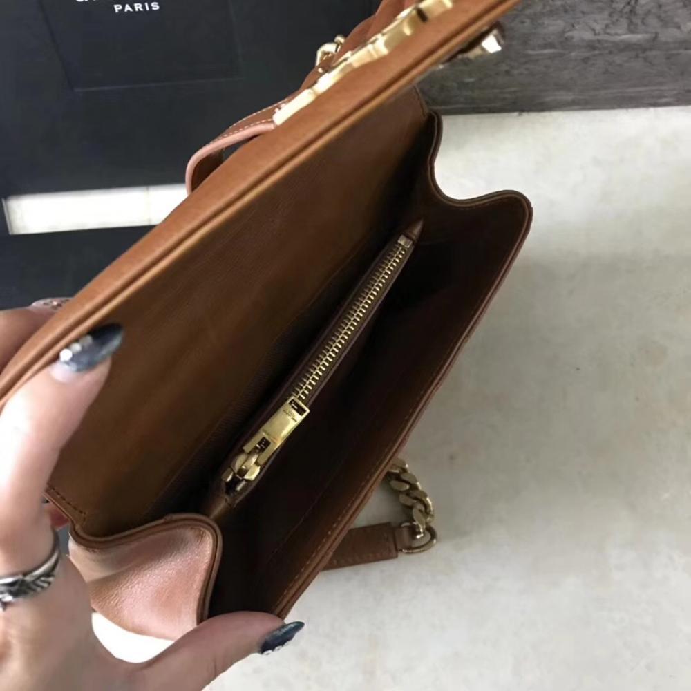 Classic Leather Top Handle Bag
