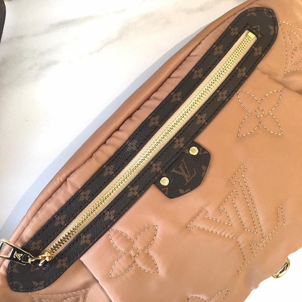 Stylish Refined Embroidered Nylon Shoulder Bag