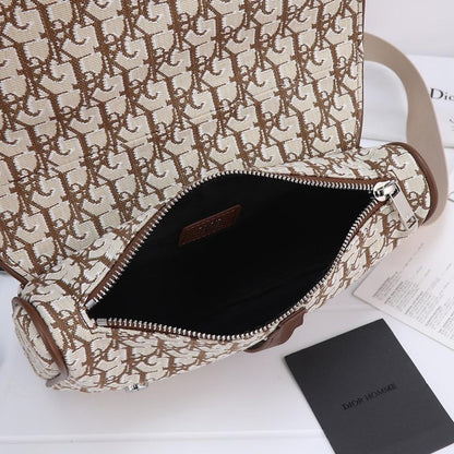 Modern Luxury Monogram Calfskin Shoulder Bag