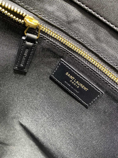 Leather Top Handle Bag