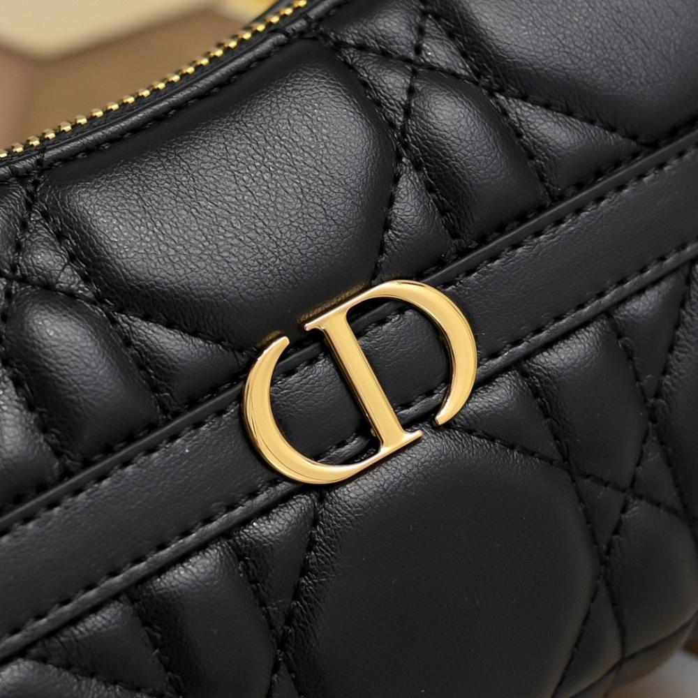Caro Monogram Canvas Shoulder Bag