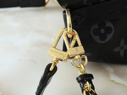 NeoNoe Woven Leather Shoulder Bag