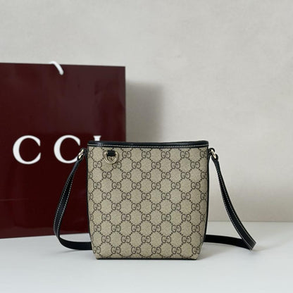 Leather Top Handle Bag