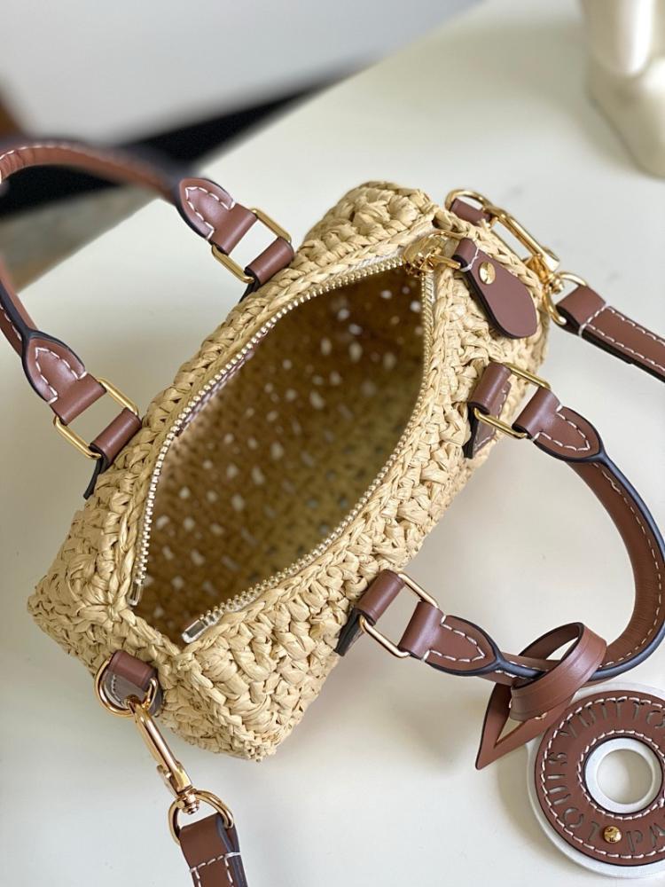 Stylish Premium Woven Raffia Shoulder Bag