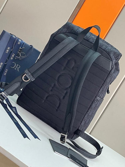 Alma Black Quilted Jacquard Top Handle Bag