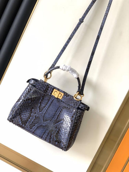 Classic Leather Top Handle Bag