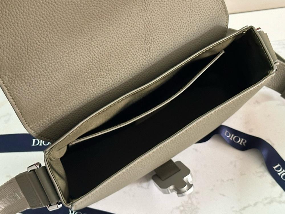 Saddle Printed Leather Shoulder Bag