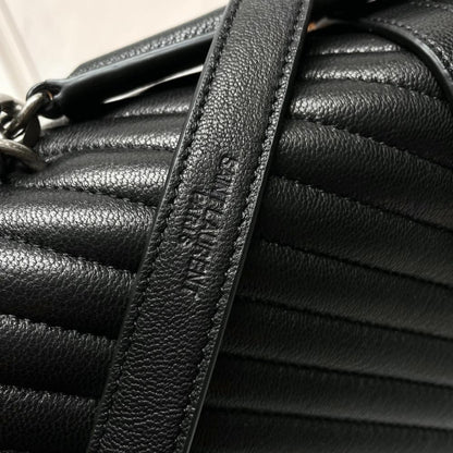 Leather Top Handle Bag