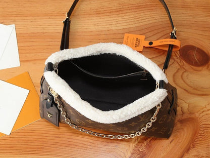 CarryAll Monogram Lambskin Shoulder Bag