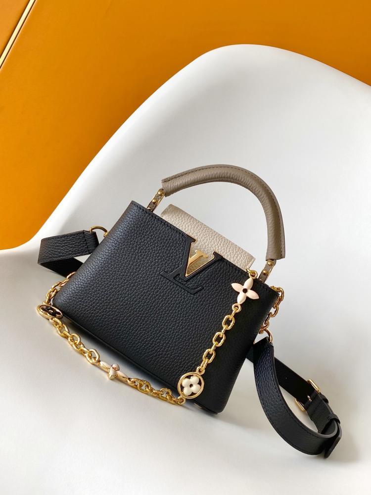 Calfskin Top Handle Bag