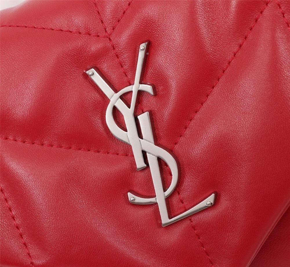 Classic Italian-Inspired Silver Quilted Leather Shoulder Bag