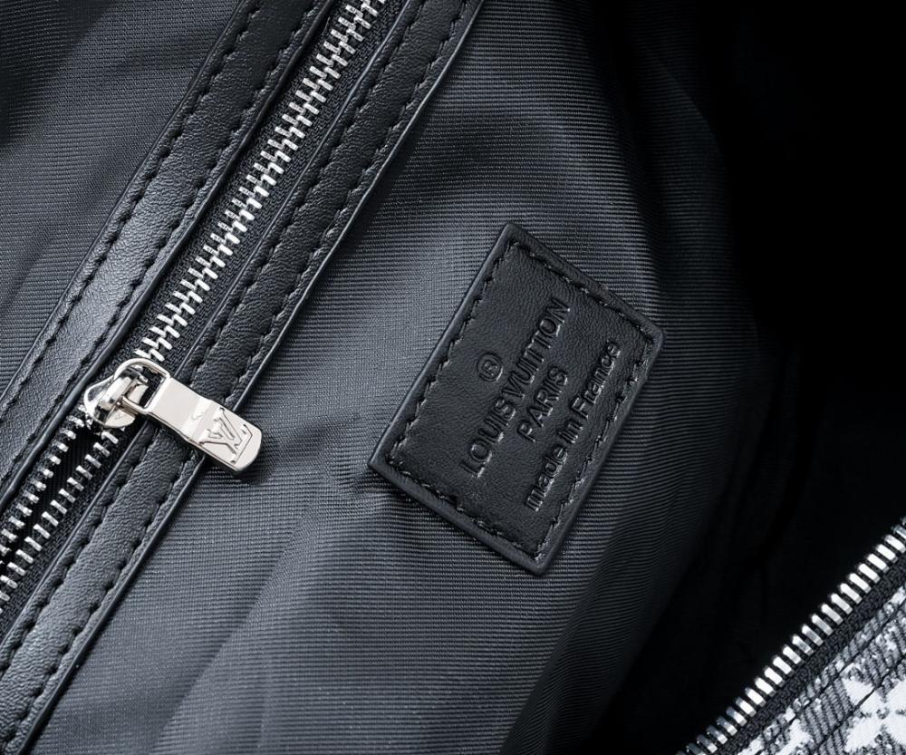Luxury Refined Monogram Denim Top Handle Bag