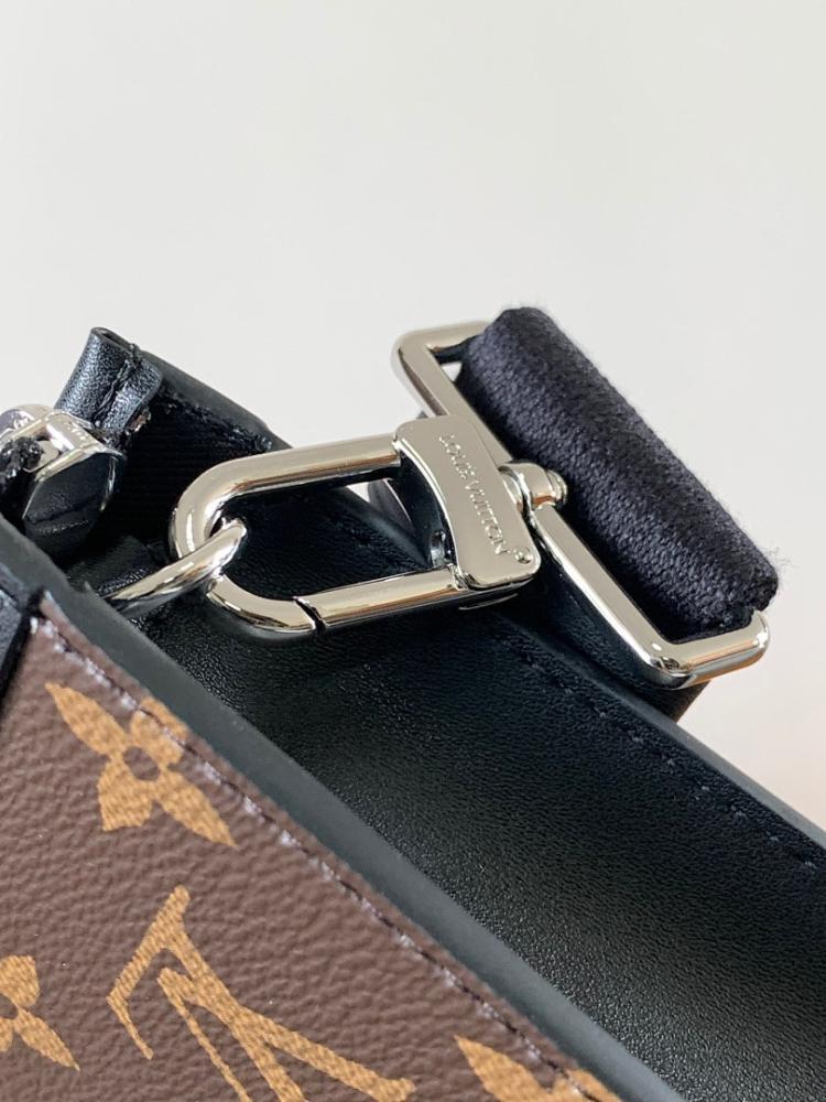 Elegant Stylish Monogram Leather Shoulder Bag – Special Edition