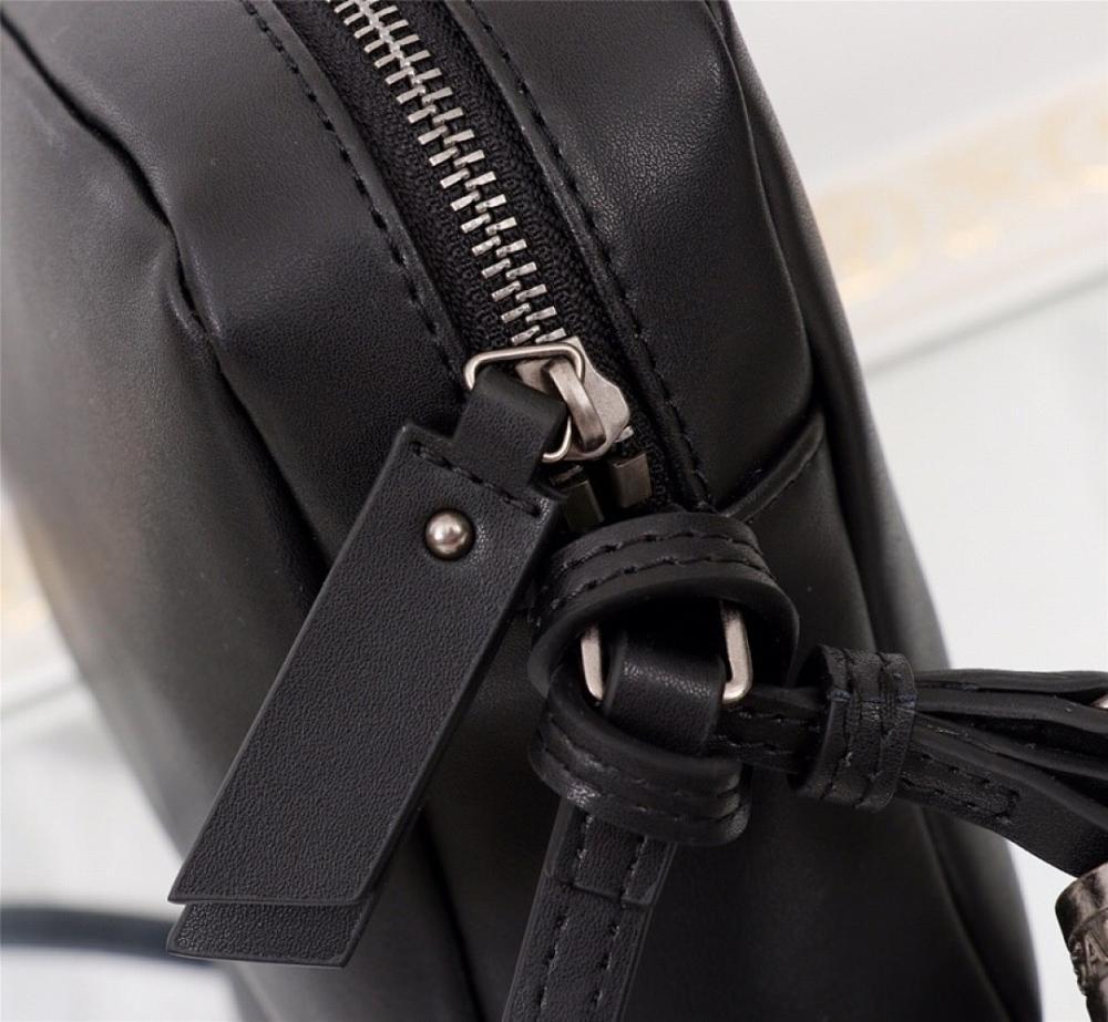Italian-Inspired Luxury Calfskin Crossbody Bag