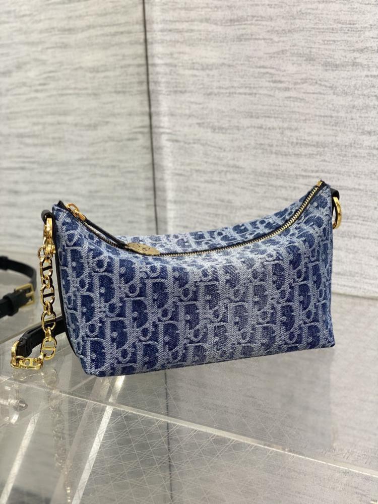Denim Hobo Bag