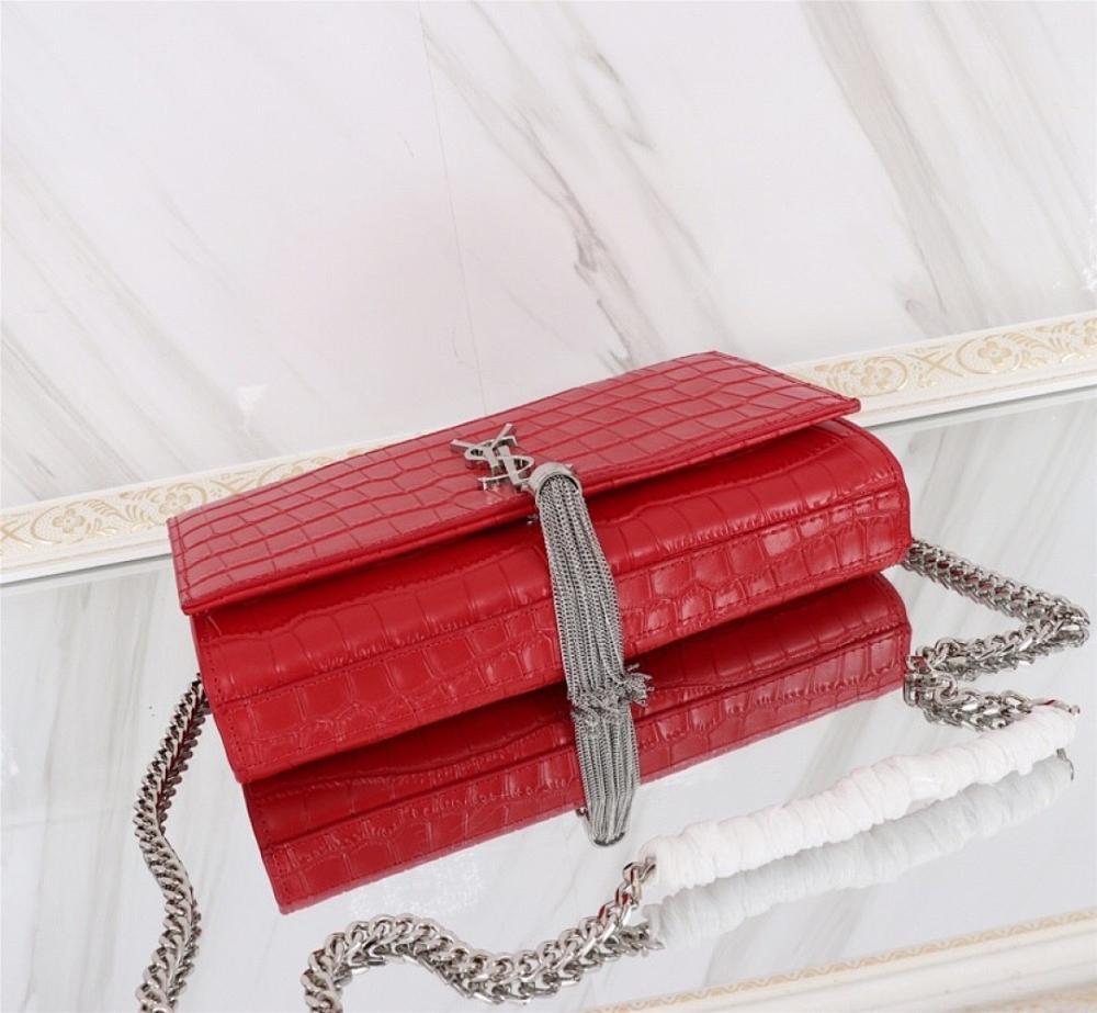 Modern Luxury Calfskin Shoulder Bag