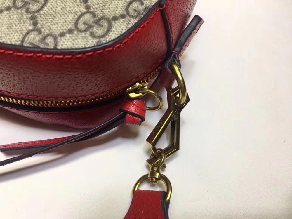 Elegant Refined Brown Printed Leather Travel Bag