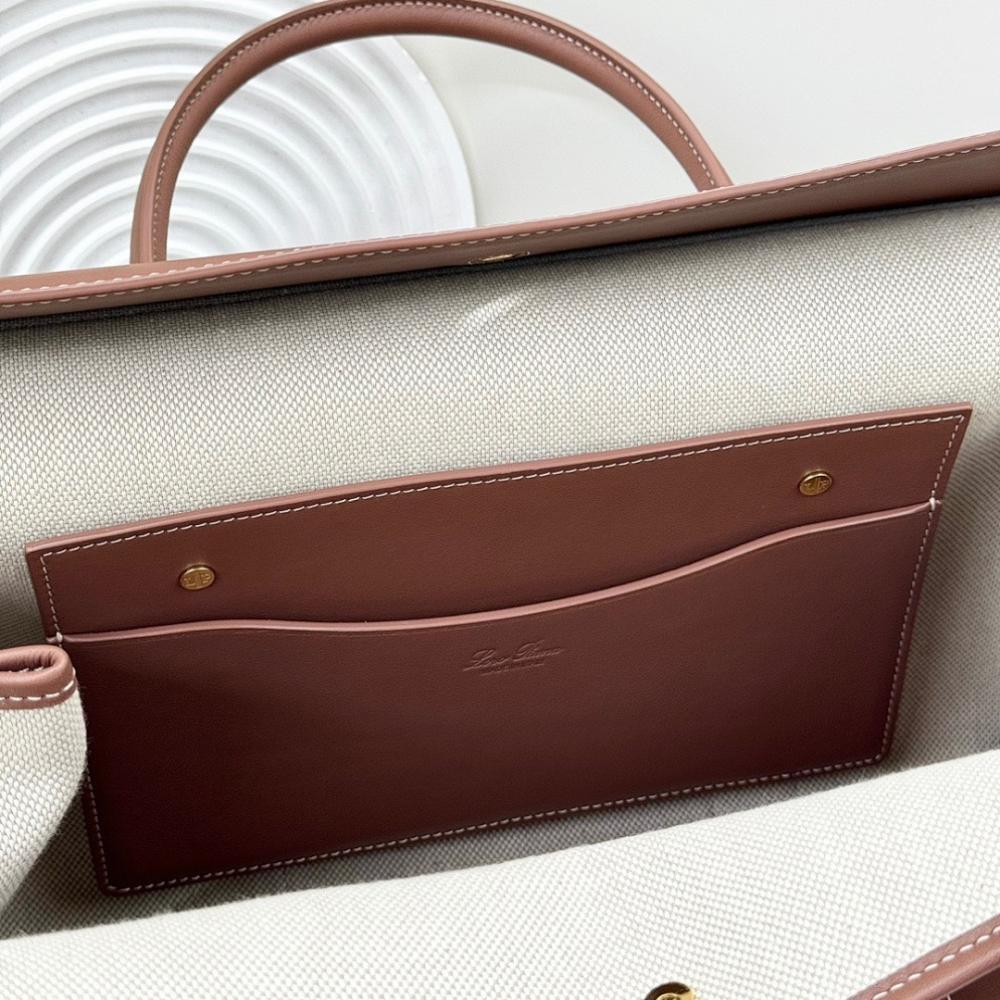 Classic Refined Canvas Top Handle Bag