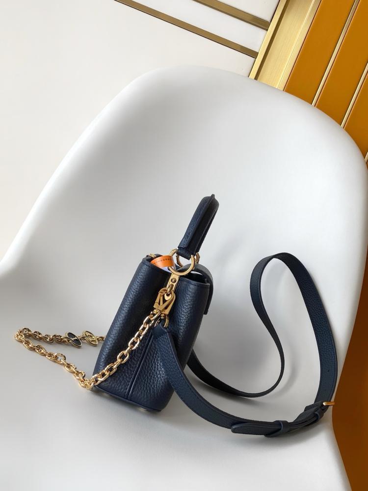 Leather Top Handle Bag