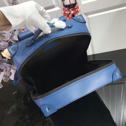 Modern Leather Top Handle Bag