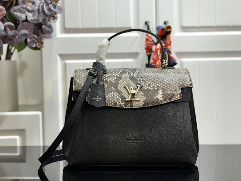 Classic Leather Top Handle Bag