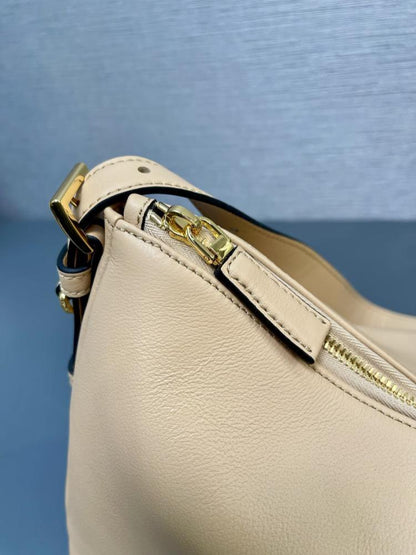 Leather Hobo Bag