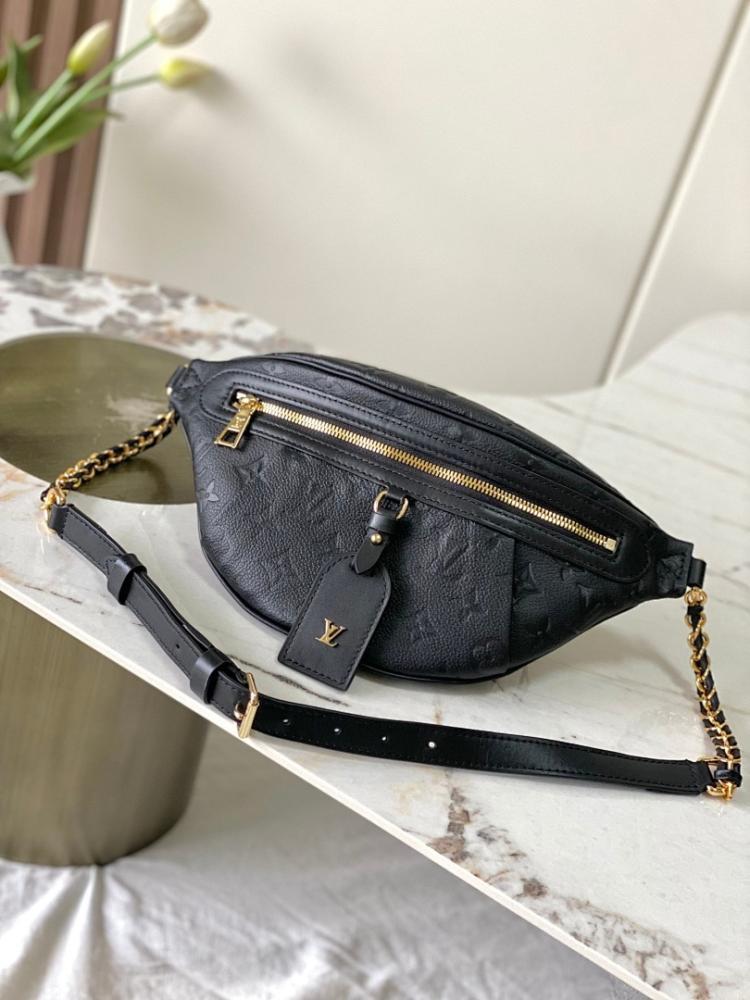 Modern Elegant Gold Monogram Leather Shoulder Bag