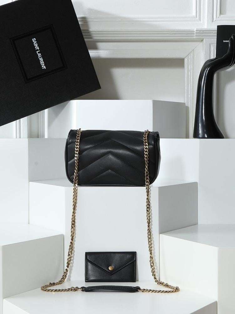 Loulou Leather Crossbody Bag