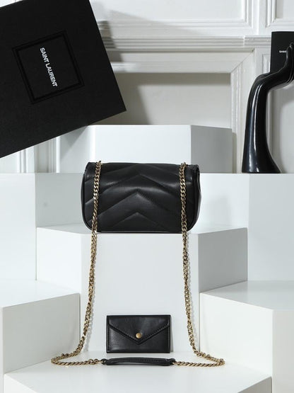 Loulou Leather Crossbody Bag