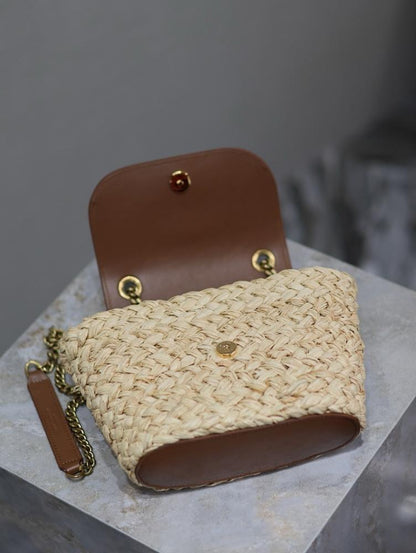 Luxury Woven Leather Shoulder Bag – Special Edition