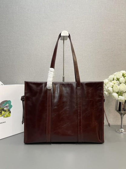 Refined Top Handle Bag