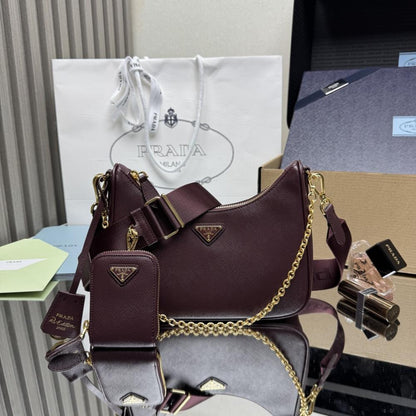 Nylon Hobo Bag