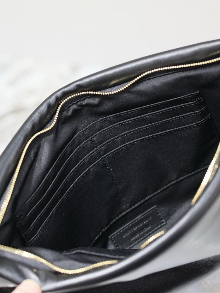 Classic Refined Lambskin Crossbody Bag