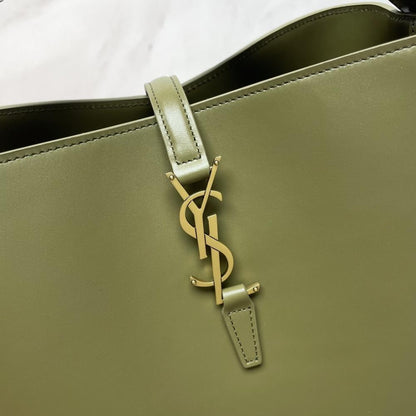 Studded Calfskin Bucket Bag