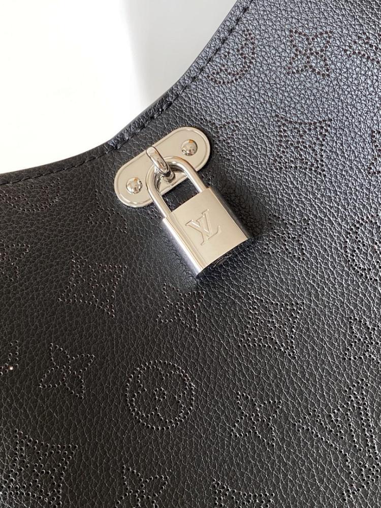 Modern Elegant Monogram Leather Shoulder Bag