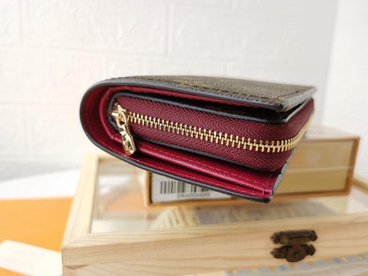 Modern Gold Studded Wallet