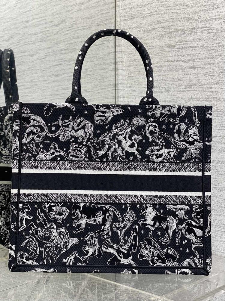 Embroidered Tote Bag