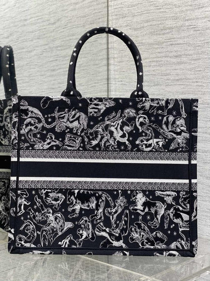 Embroidered Tote Bag