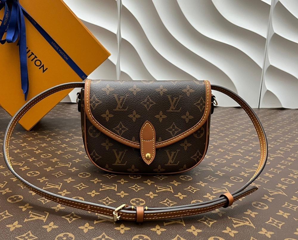 Luxury Stylish Monogram Calfskin Shoulder Bag