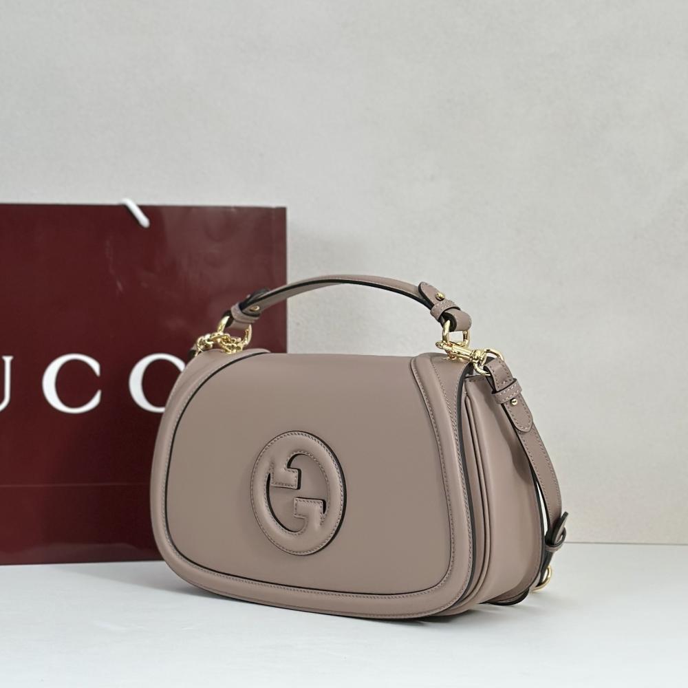 Leather Top Handle Bag