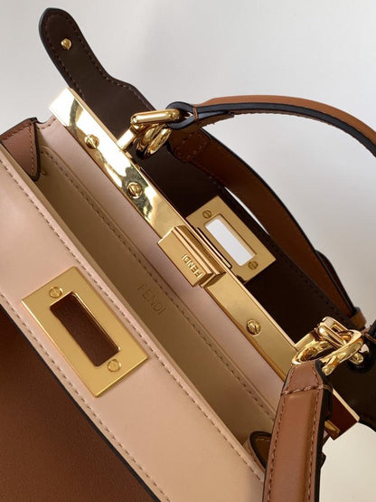 Leather Top Handle Bag